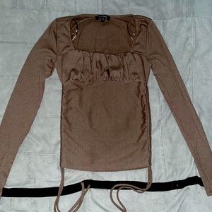 Women’s top size XS cinching side strings